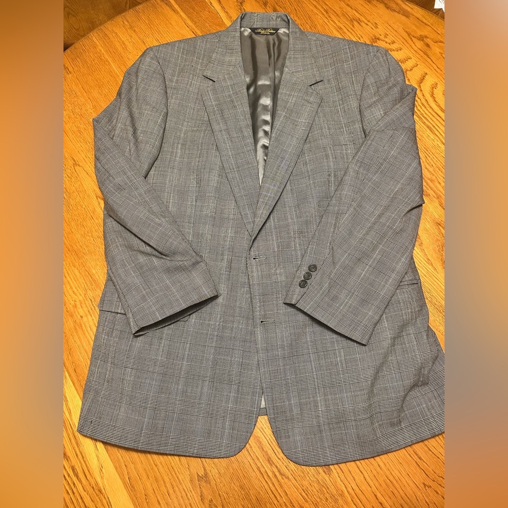 Men’s Brooks Brothers 100% Wool‎ Made In USA Blazer 43R